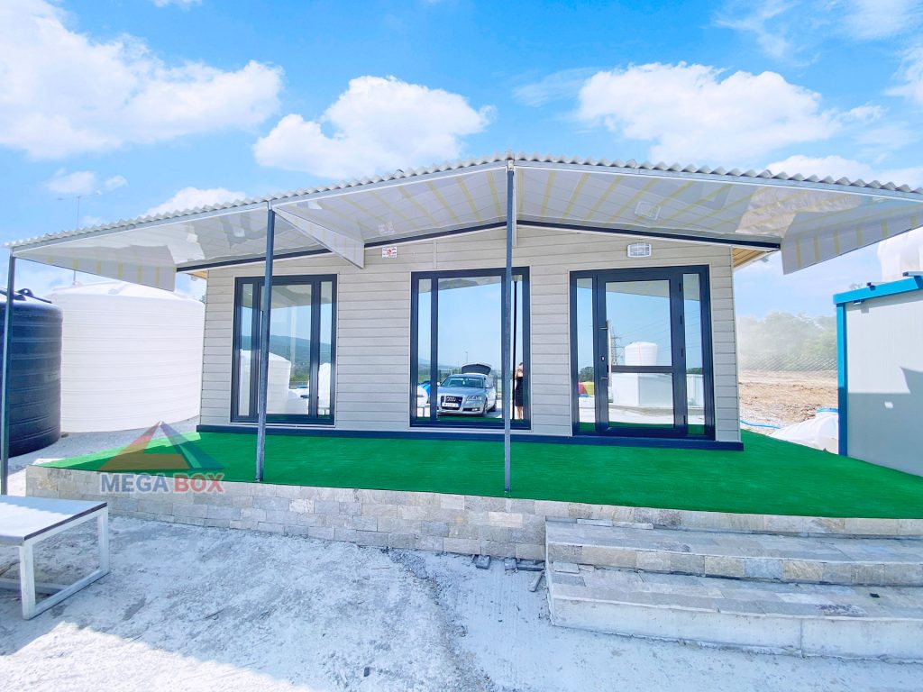 Офис контейнер с веранда