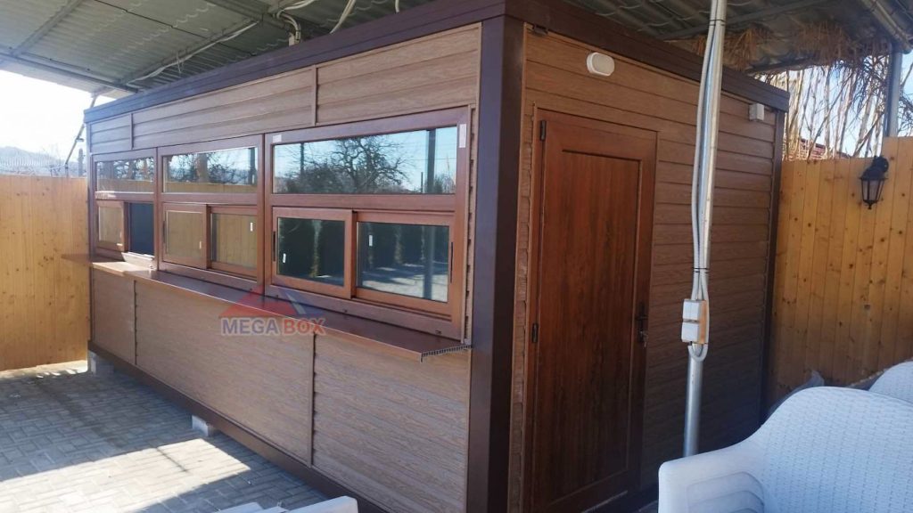 Търговски контейнер за скара и дюнер